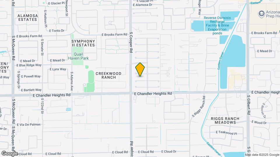 2066 E San Carlos Pl Map and Location Details