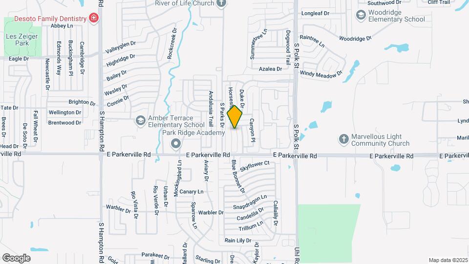 808 Horseshoe Ct Map and Location Details
