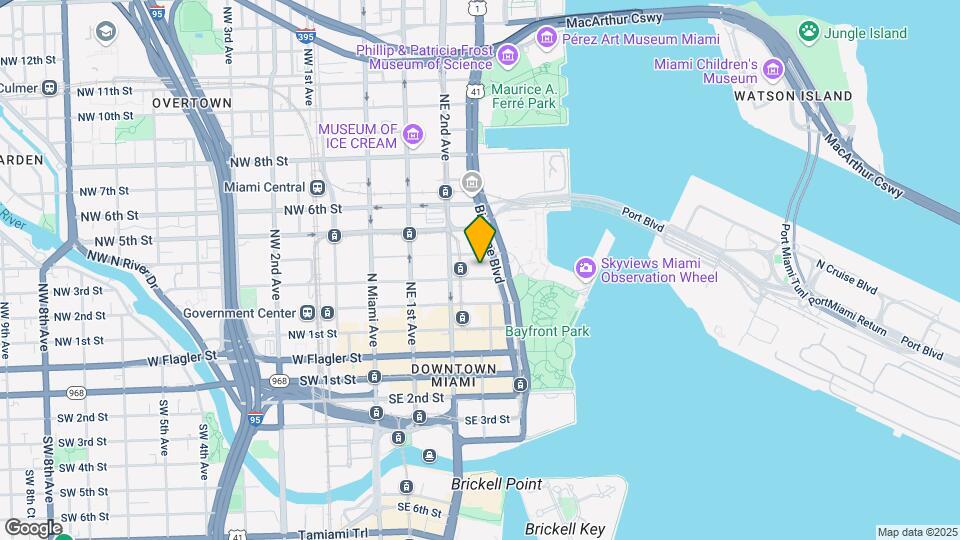 Waldorf Astoria Residences Map and Location Details