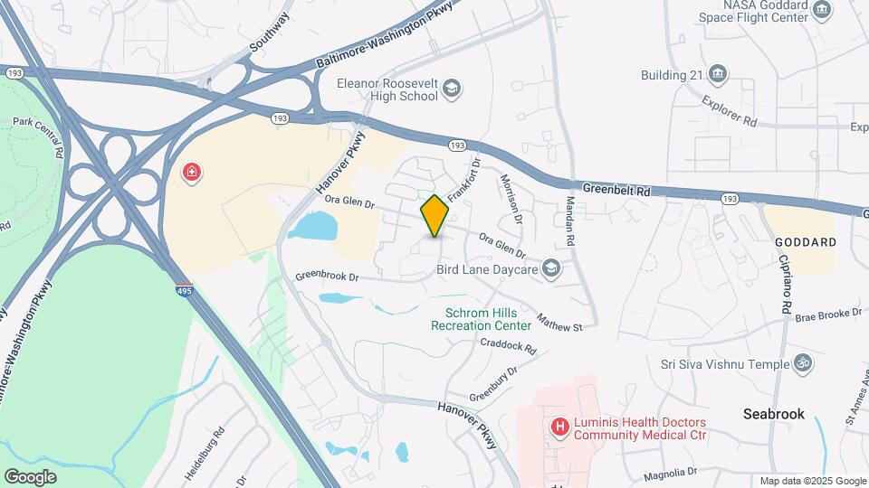 7820 Greenbrook Dr Map and Location Details