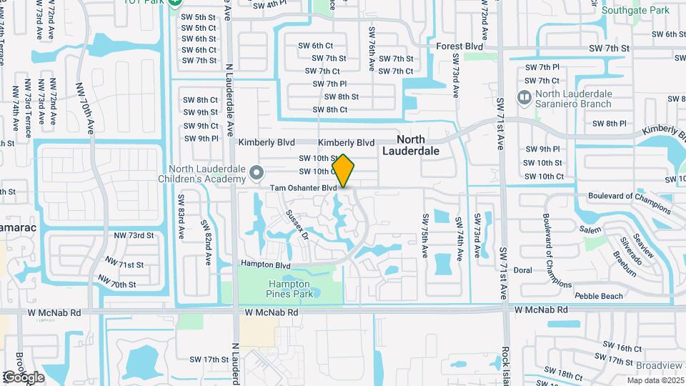1820 SW 81st Ave Map and Location Details