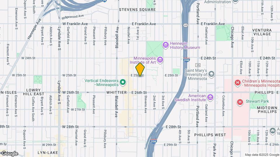 2507 1st Ave S Mapa y Detalles de la Ubicación