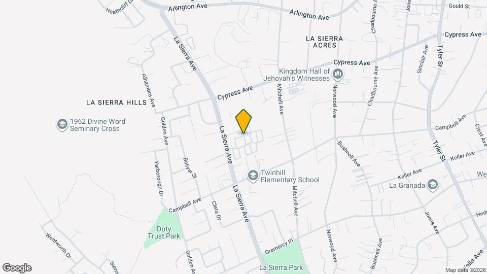 11014 Via del Corso Map and Location Details