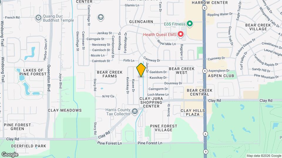 4406 Kinloch Dr Map and Location Details