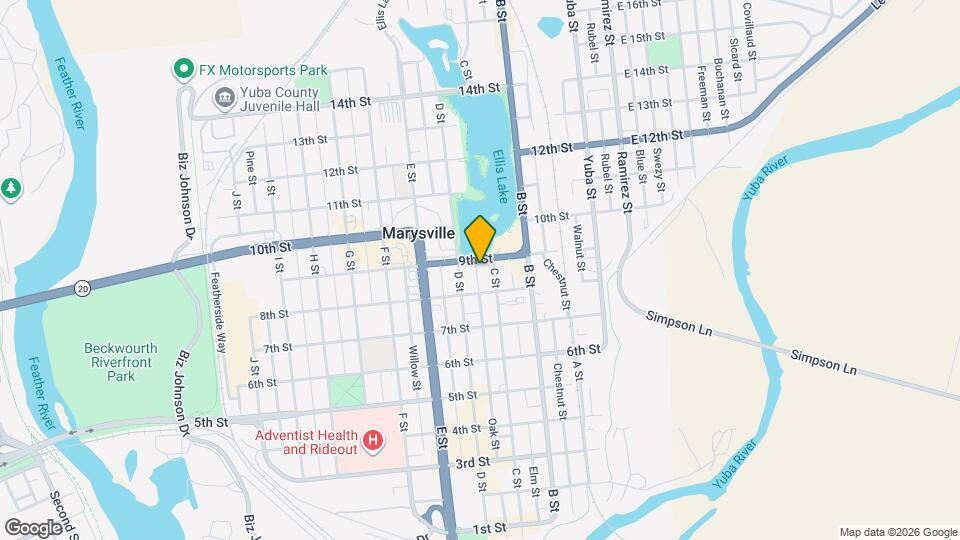 819-824 Oak St Mapa y Detalles de la Ubicación