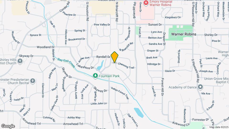 421 Granada Terrace Map and Location Details