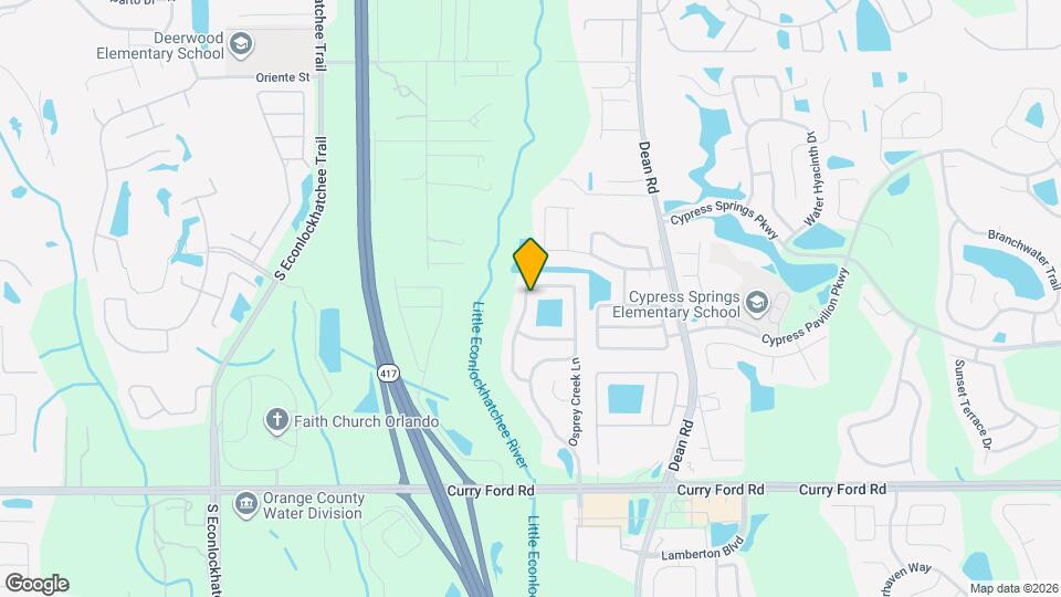 2498 River Ridge Dr Map and Location Details