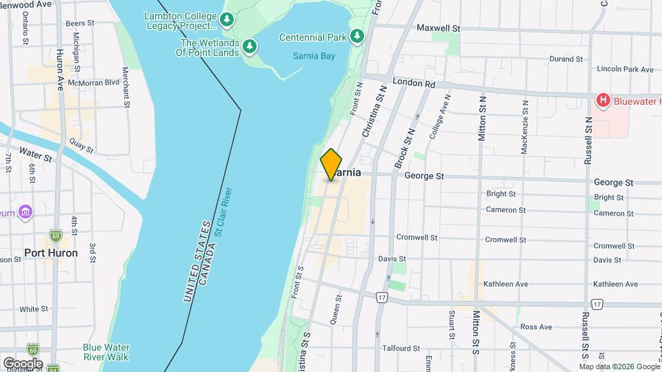 216 Front St N Map and Location Details