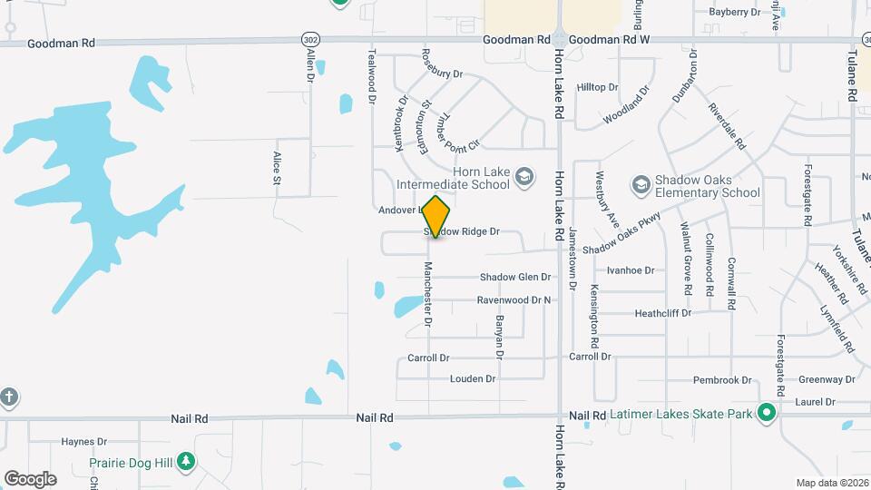 6454 Manchester Dr Map and Location Details