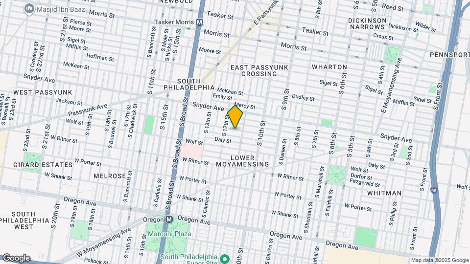 1120 Jackson St Map and Location Details