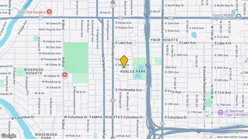 3203 N Bailey St Map and Location Details