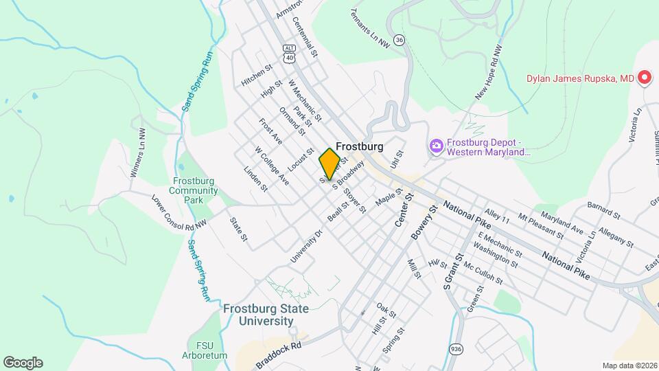 55 S Broadway, Unit Upper Map and Location Details