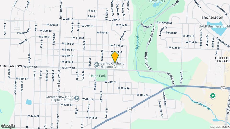 3501 Katherine St Map and Location Details