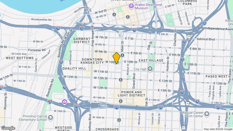Finance Lofts Mapa y Detalles de la Ubicación