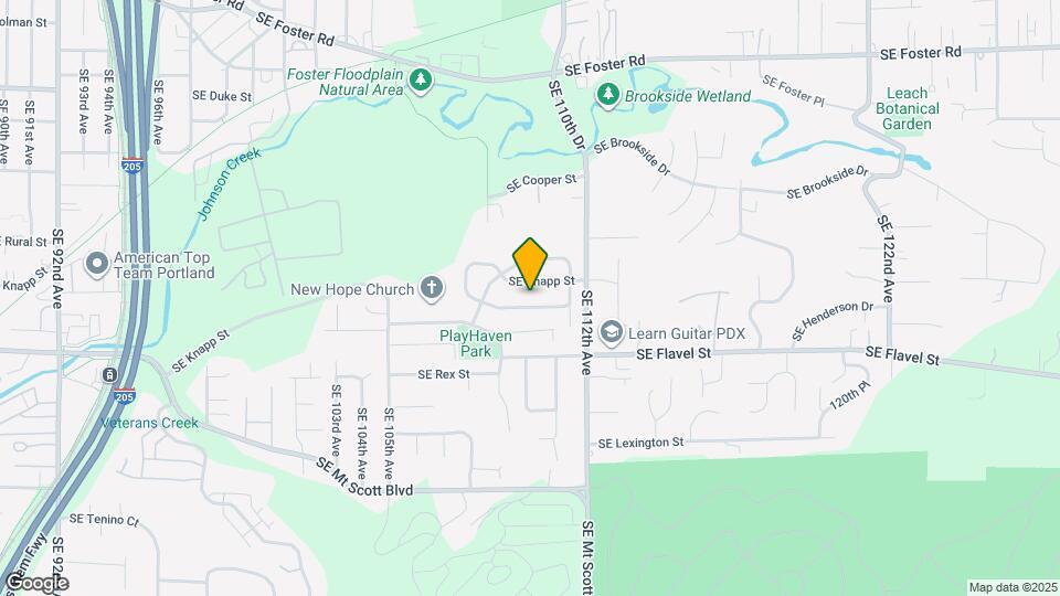 10931 SE Henderson Dr Map and Location Details