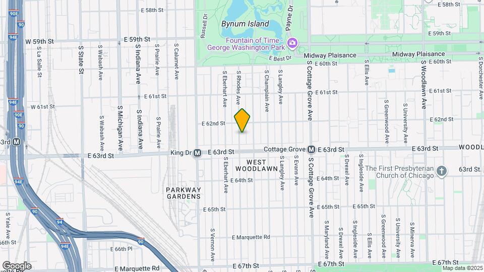 6225 S Rhodes Ave, Unit 2 Mapa y Detalles de la Ubicación