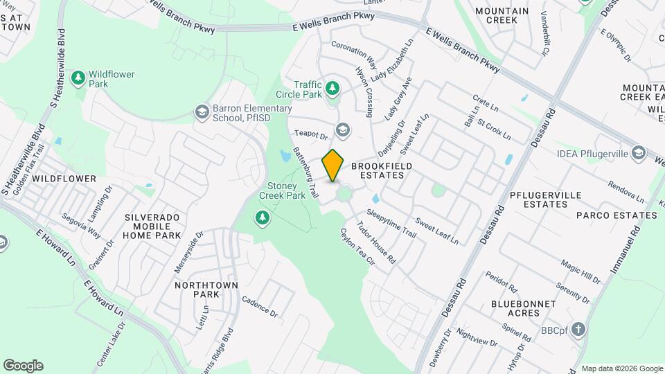 1021 Tudor House Rd Map and Location Details