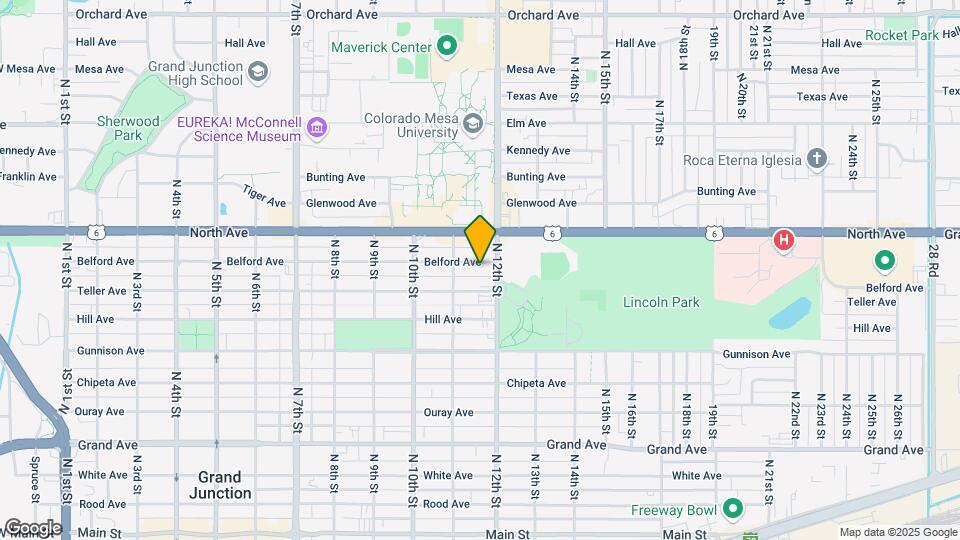 1151 Belford Ave, Unit 1 Map and Location Details