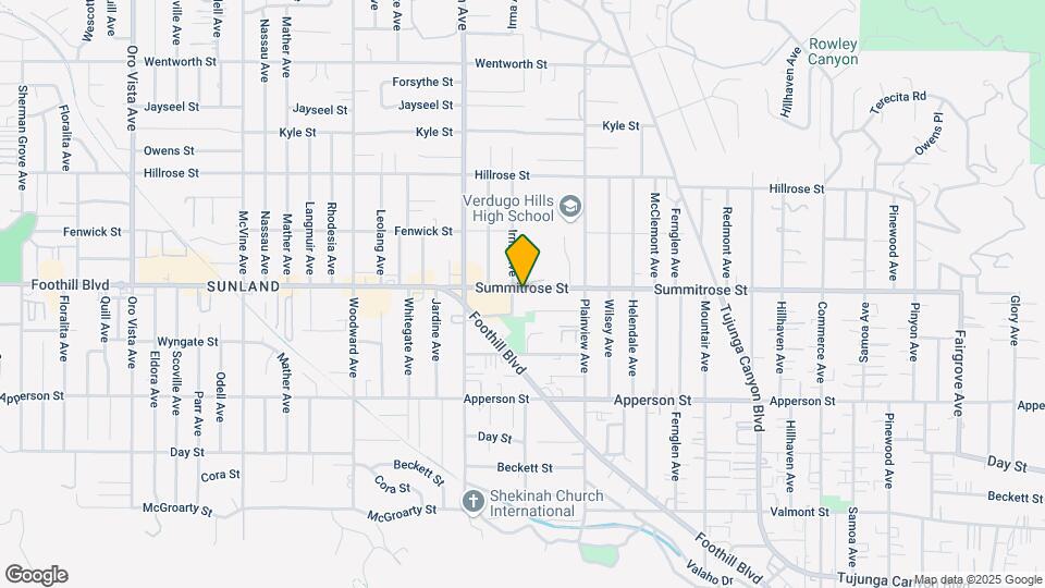 7702 Summitrose St Map and Location Details