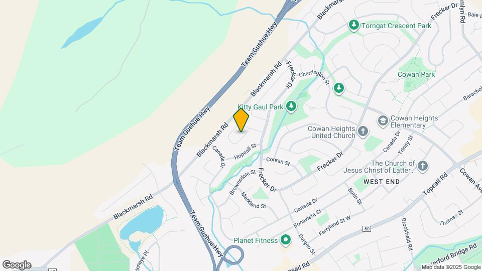 19 Gander Crescent Map and Location Details