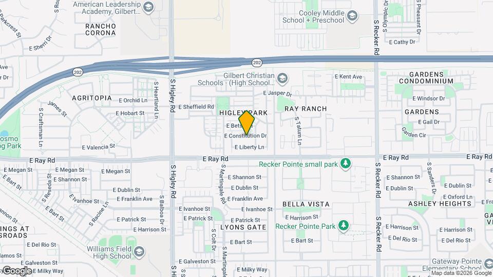 3483 E Constitution Dr Map and Location Details