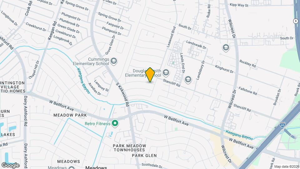 11411 Hornbrook Dr Map and Location Details