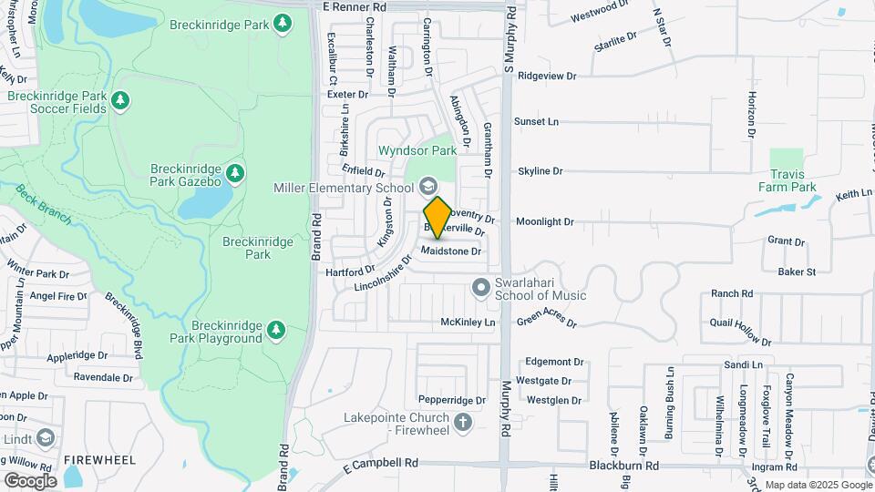 5701 Maidstone Dr Map and Location Details