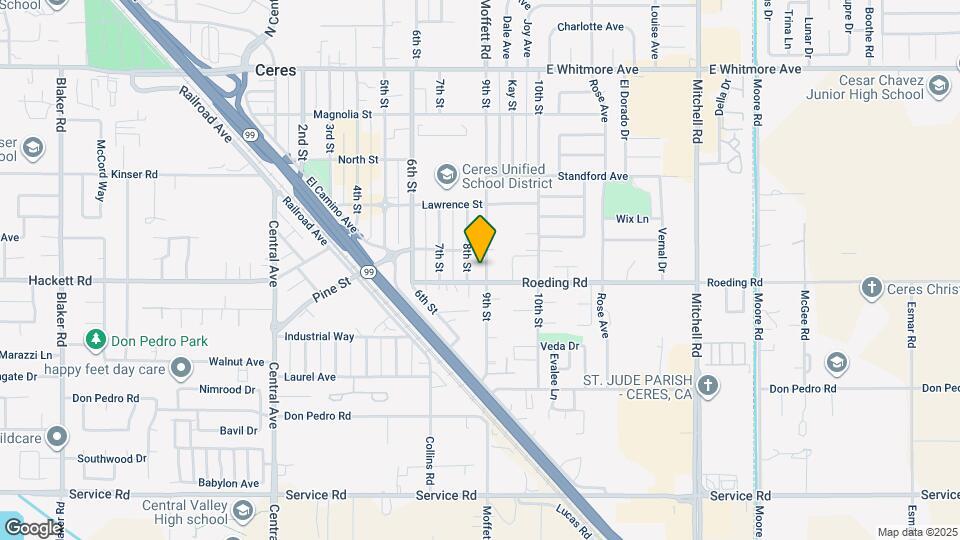 3229 9th St Map and Location Details