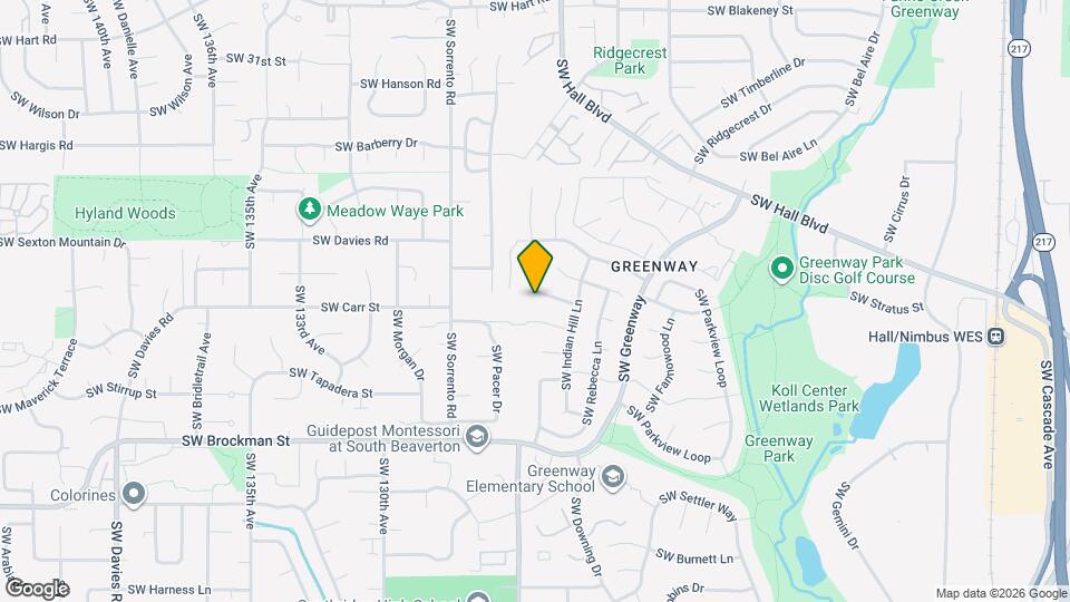12400 SW Berryhill Ln Map and Location Details