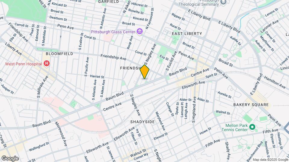 344 Amber St Map and Location Details