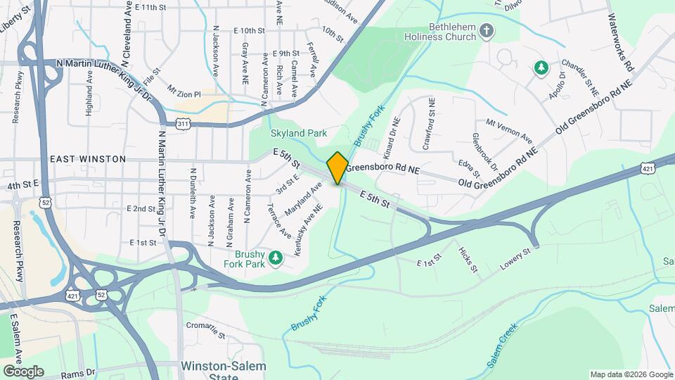 1982 Maryland Ave Map and Location Details