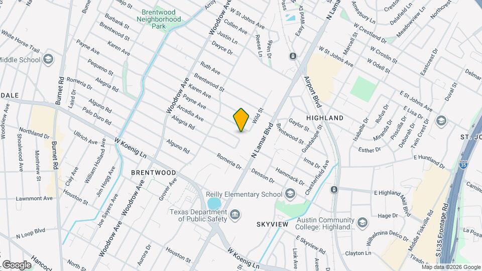 1000 Arcadia Ave Map and Location Details