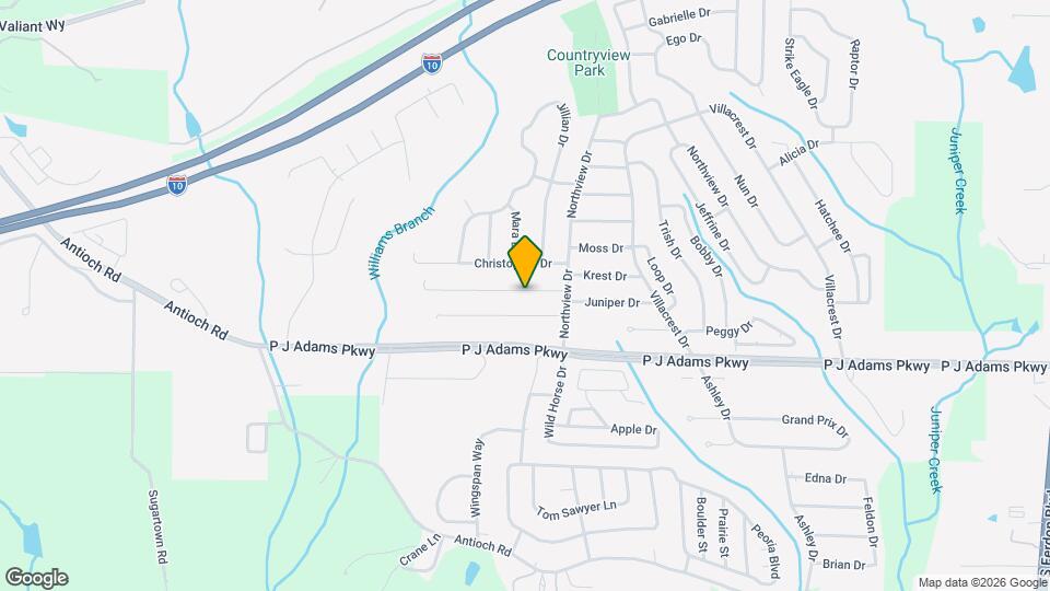 211 Westview Dr Mapa y Detalles de la Ubicación