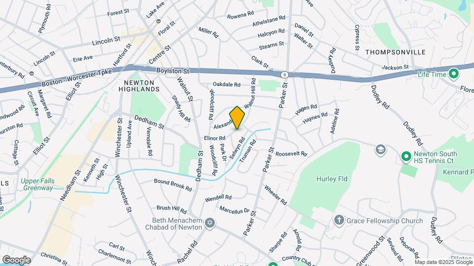 71 Elinor Rd Map and Location Details