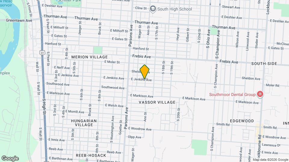 533 E Jenkins Ave Mapa y Detalles de la Ubicación