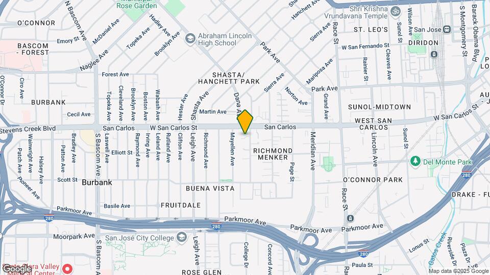309 S Buena Vista Ave Map and Location Details