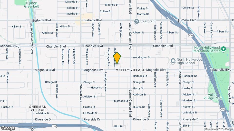 5216 Bellingham Ave Mapa y Detalles de la Ubicación