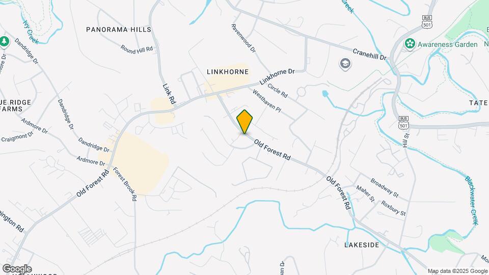 2613 Old Forest Rd Map and Location Details