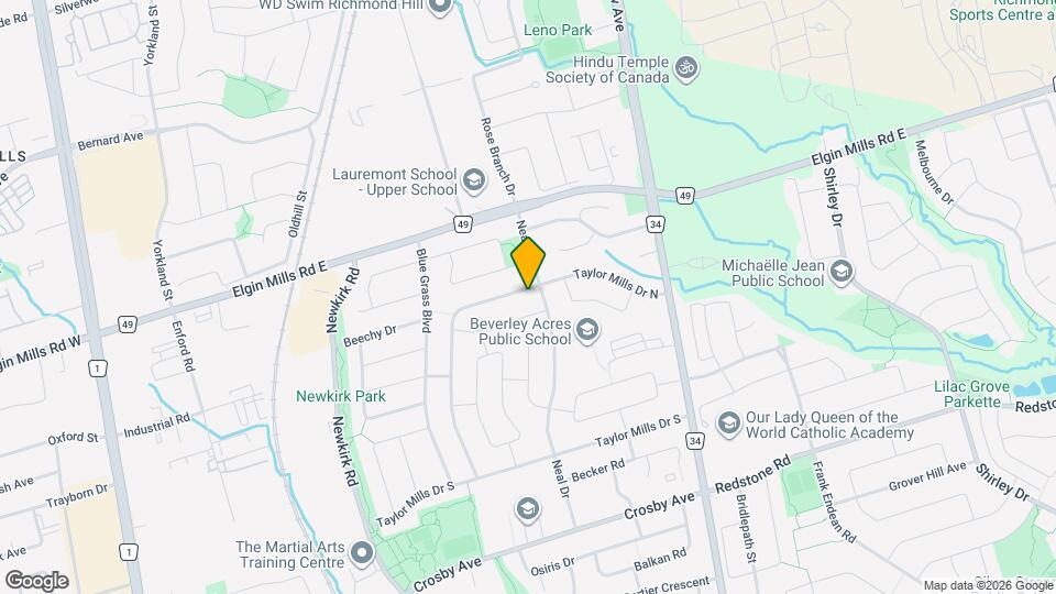 350 Taylor Mills Dr N Map and Location Details