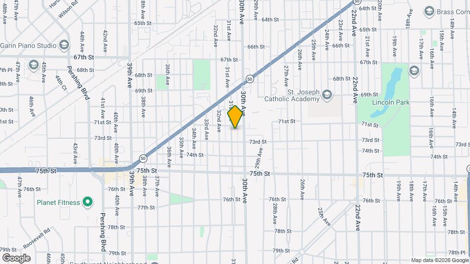 7111 31st Ave Mapa y Detalles de la Ubicación