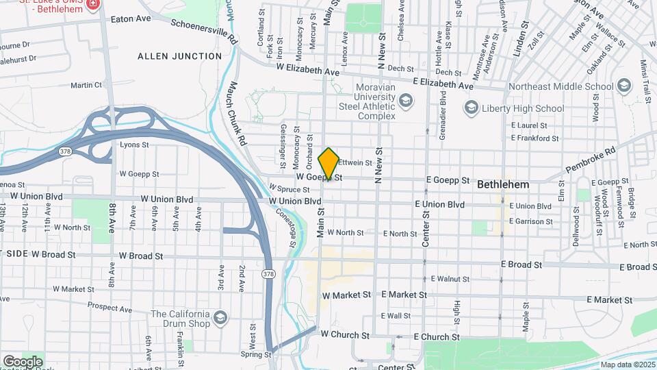 826 Main St Map and Location Details