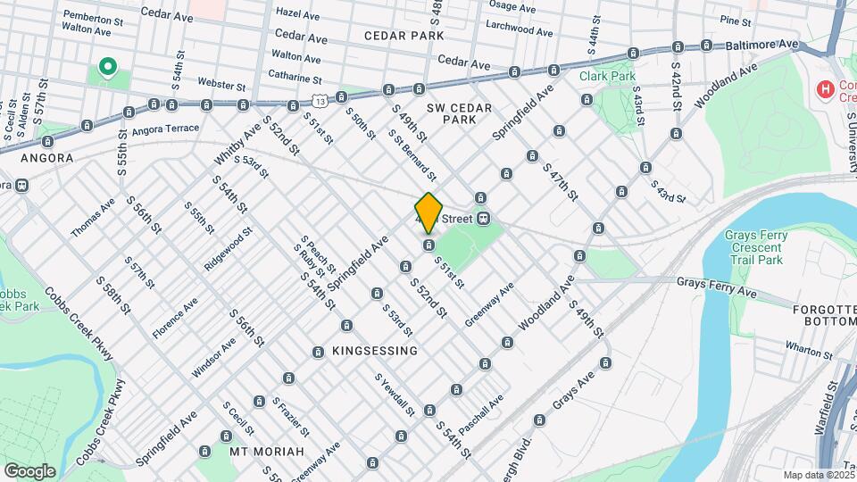 5025 Chester Ave Map and Location Details