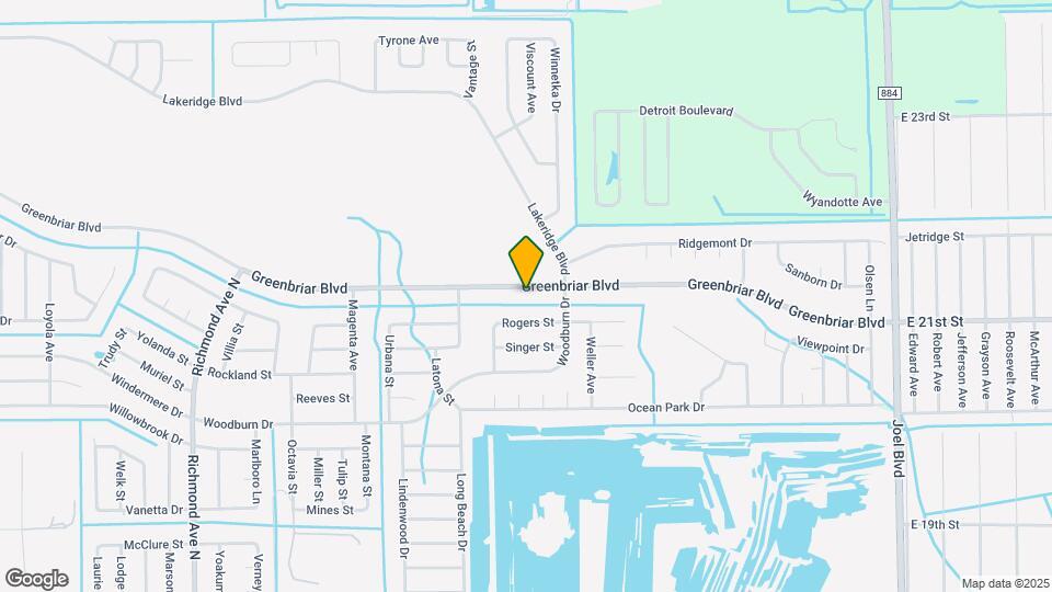 219 Greenbriar Blvd Map and Location Details