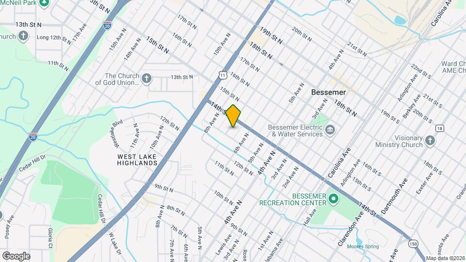 1311 7th Ave N Map and Location Details