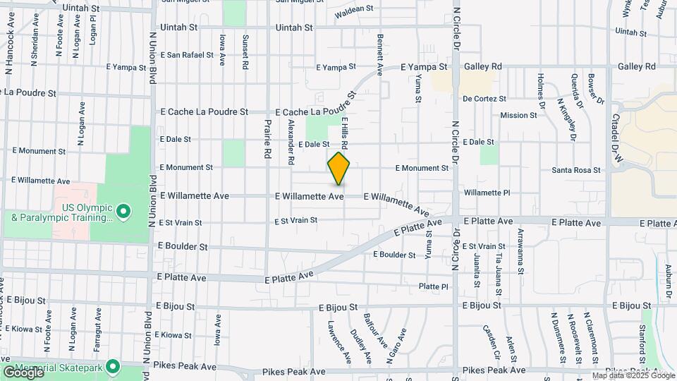 602 E Hills Rd Mapa y Detalles de la Ubicación