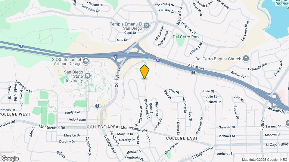 5385 Brockbank Pl Map and Location Details