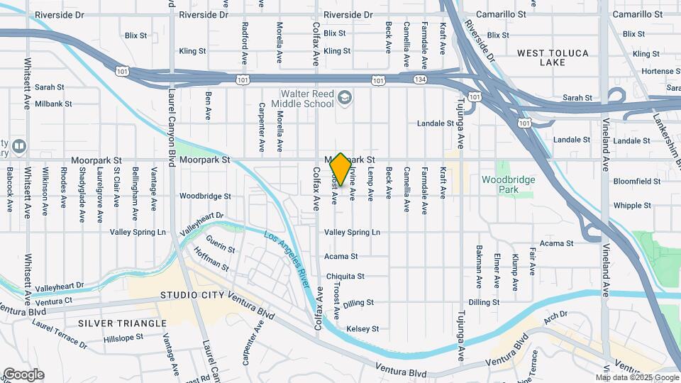 4350 Troost Ave Map and Location Details
