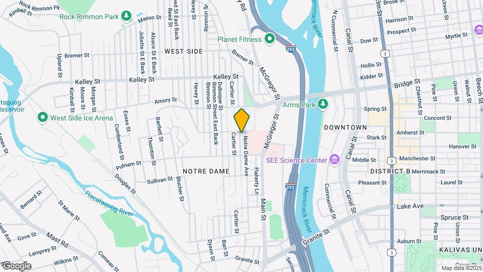 33 Notre Dame Ave Map and Location Details