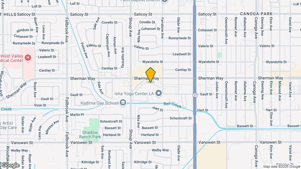 7131 Farralone Ave Map and Location Details