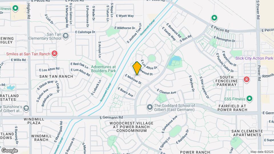 3955 E Blue Sage Ct Map and Location Details